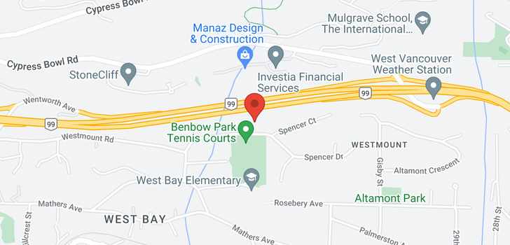 map of 3115 BENBOW ROAD